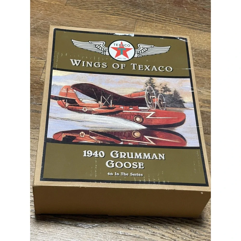 Wings Of Texaco 1940 Grumman Goose Airplane #4 Coin Bank ERTL‎ #F900